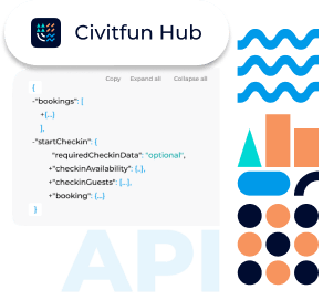 Hub digital turístico: Integrados | check in hoteles | Civitfun