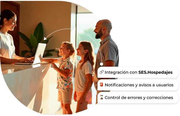 Registro de viajeros para hotel | check in hoteles | Civitfun