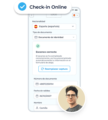 Registro de viajeros para hotel | check in hoteles | Civitfun